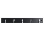 Imagen de Perchero de Pared 5 Ganchos Negro con 58% de descuento oferta online | SuperCupon