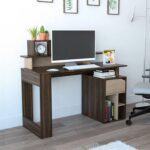 Imagen de Escritorio Recto Office 1 Cajón Habano / Miel con 50% de descuento oferta online | SuperCupon