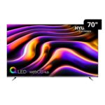 Imagen de Televisor Smart TV 70" QLED 4K Borderless HYLED7005QW4KM con 31% de descuento oferta online | SuperCupon