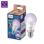 Imagen de Foco LED Philips Bulbo Color 8W A60 con 55% de descuento oferta online | SuperCupon