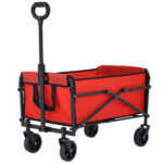 Imagen de Carrito de Playa VIVA HOME Plegable Rojo con 50% de descuento oferta online | SuperCupon