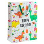 Imagen de Bolsa de Regalo CLASS&WORK Dinos Extra Grande con 55% de descuento oferta online | SuperCupon