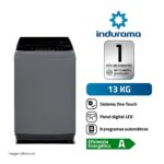 Imagen de Lavadora Indurama 13 kg Carga Superior LRI-13DGR Gris Oscuro con 30% de descuento oferta online | SuperCupon