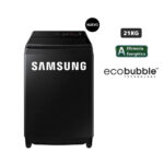 Imagen de Lavadora SAMSUNG Carga Superior 21 Kg AI Wash EcoBubble WA80F21B9BPE Negro con 31% de descuento oferta online | SuperCupon