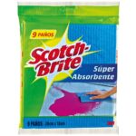 Imagen de Paño Absorbente SCOTCH BRITE Paquete 9un con 22% de descuento oferta online | SuperCupon