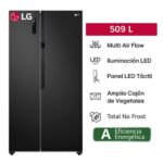 Imagen de Refrigeradora LG Side by Side GS51MPD 509L Negro Acero con 30% de descuento oferta online | SuperCupon