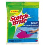 Imagen de Paño SCOTCH-BRITE Súper Absorbente Paquete 4un con 46% de descuento oferta online | SuperCupon