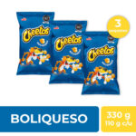 Imagen de Pack Boliqueso CHEETOS Bolsa 110g x3un con 17% de descuento oferta online | SuperCupon