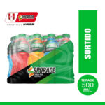 Imagen de Bebida Rehidratante SPORADE Surtido Botella 500ml Paquete 12un con 22% de descuento oferta online | SuperCupon
