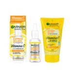 Imagen de Pack GARNIER Gel Limpiador Express Aclara Efecto Hidratante 150g + Serum Anti Manchas Express Aclara 15ml con 29% de descuento oferta online | SuperCupon