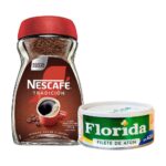 Imagen de Pack Café Instantáneo NESCAFÉ Tradición Frasco 170g + Filete de Atún FLORIDA en Agua 110kcal Lata 140g con 25% de descuento oferta online | SuperCupon