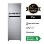 Imagen de Refrigeradora Samsung RT22FARADS8/PE Top Freezer 234L Plateado con 30% de descuento oferta online | SuperCupon