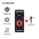 Imagen de Torre de sonido LG XBOOM OK99M 2000W Bluetooth Karaoke Star con 34% de descuento oferta online | SuperCupon