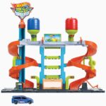 Imagen de Pista de Carreras HOT WHEELS Autolavado Mega Torre HDP05 con 51% de descuento oferta online | SuperCupon