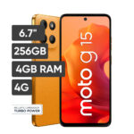 Imagen de Smartphone MOTOROLA G15 6.7" 4GB 256GB 50MP Naranja con 30% de descuento oferta online | SuperCupon