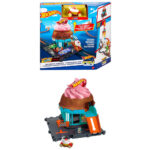 Imagen de Pista de Juguete HOT WHEELS Heladería 4 años en adelante con 51% de descuento oferta online | SuperCupon