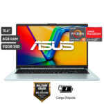 Imagen de Laptop ASUS Vivobook Go 15 E1504FA-NJ404W 15.6" R5 8GB 512GB SSD con 30% de descuento oferta online | SuperCupon