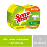 Imagen de Esponja SCOTCH-BRITE Multiusos Paquete 2un con 21% de descuento oferta online | SuperCupon