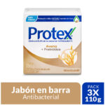 Imagen de Jabón en Barra PROTEX Avena 3x110g con 22% de descuento oferta online | SuperCupon