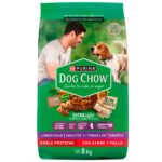 Imagen de Comida para Perros DOG CHOW Adultos todos los tamaños Carne y Pollo Bolsa 8kg con 16% de descuento oferta online | SuperCupon