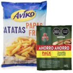 Imagen de Pack Papa Prefrita Congelada AVIKO Bolsa 1kg + Pack Hot Dog BRAEDT Paquete 600g con 18% de descuento oferta online | SuperCupon