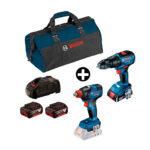 Imagen de COMBO Llave de impacto Gdx 18v-200 + Taladro percutor Gsb 18v-50 + Cargador y 2 Baterías 4Ah + Maletín con 48% de descuento oferta online | SuperCupon
