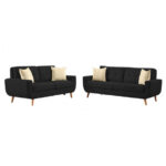 Imagen de Juego de Sala Vintage 3 2 Kayruth Rojo con 61% de descuento oferta online | SuperCupon