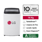Imagen de Lavadora LG WT16WVTB TurboDrum Carga Superior 16Kg Blanco con 32% de descuento oferta online | SuperCupon