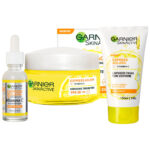 Imagen de Pack GARNIER Crema Hidratante Express Aclara FPS30 50ml + Gel de Limpieza Express Aclara 150ml + Serum Express Aclara Frasco 30ml con 17% de descuento oferta online | SuperCupon