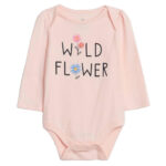 Imagen de Body Baby GAP con Diseño de Flores 100% Algodón Manga Larga para Bebé Niña con 62% de descuento oferta online | SuperCupon