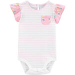 Imagen de Body Oshkosh Tejido 100% Algodón Manga Corta para Bebé Niña con 60% de descuento oferta online | SuperCupon