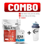 Imagen de Combo Innovate Nutrition - One Whey Isolate 3000gr Vainilla + Bcaa One 6.0 500gr Fruit Punch +Shaker con 26% de descuento oferta online | SuperCupon