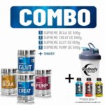 Imagen de Combo Supreme- Bcaa 500gr Fruit Punch+ Glut 500gr+ Creat 500gr+Supreme Pump 500gr Fruit Punch+Shaker con 23% de descuento oferta online | SuperCupon