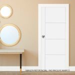 Imagen de Puerta HDF Blanca Victoria 40x850x2070 Dimfer con 67% de descuento oferta online | SuperCupon