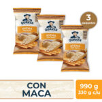 Imagen de Pack Avena QUAKER con Maca Bolsa 330g x3un con 22% de descuento oferta online | SuperCupon