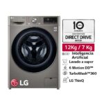 Imagen de Lavaseca LG WD12PVC3S6C AI DD Carga Frontal 12/7 Kg Platino con 33% de descuento oferta online | SuperCupon