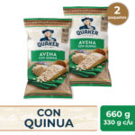 Imagen de Pack Avena con Quinua QUAKER Bolsa 330g x2un con 15% de descuento oferta online | SuperCupon