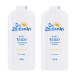 Imagen de Pack Talco para Bebé DR ZAIDMAN Frasco 400g x 4un con 28% de descuento oferta online | SuperCupon