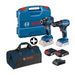 Imagen de COMBO Taladro 1/2" 18V GSB185-LI + Llave impacto GDR18V-200 Bosch + Maletín Porta herramientas mediano Bosch con 42% de descuento oferta online | SuperCupon