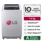 Imagen de Lavadora LG 13 Kg Carga Superior WT13DPBK Gris con 37% de descuento oferta online | SuperCupon