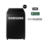 Imagen de Lavadora SAMSUNG Carga Superior 19 Kg AI Wash EcoBubble WA80F19S8BPE Negro con 32% de descuento oferta online | SuperCupon