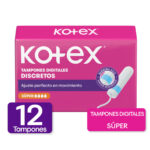 Imagen de Tampón KOTEX sin Aplicador Flujo Muy Intenso Caja 12un con 21% de descuento oferta online | SuperCupon