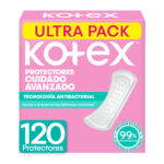 Imagen de Protectores Diarios KOTEX Antibacterial Ultra Pack 120un con 21% de descuento oferta online | SuperCupon