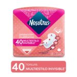 Imagen de Toallas Higiénicas NOSOTRAS Invisible Multiestilo Paquete 40un con 17% de descuento oferta online | SuperCupon