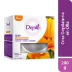 Imagen de Cera Depilatoria DEPILÉ Olla Calendula y Orquídea Caja 200g con 15% de descuento oferta online | SuperCupon