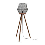 Imagen de Lámpara de pie Negro E27 H114cm Kanel Inspire con 62% de descuento oferta online | SuperCupon