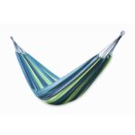 Imagen de Hamaca colgante modelo básico rayas Celeste Orange con 78% de descuento oferta online | SuperCupon