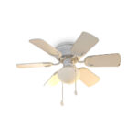 Imagen de Ventilador de Techo Orange Blanco Reversible 6 Aspas con Luz E27 30" con 38% de descuento oferta online | SuperCupon