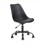 Imagen de Silla giratoria para oficina Rialto Negra Orange con 60% de descuento oferta online | SuperCupon