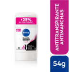 Imagen de Desodorante en Barra Nivea Black & White Invisible Clear 54g con 29% de descuento oferta online | SuperCupon